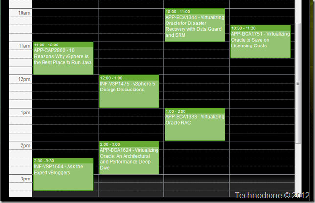 Schedule