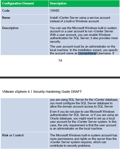 vSphere Hardening Guide