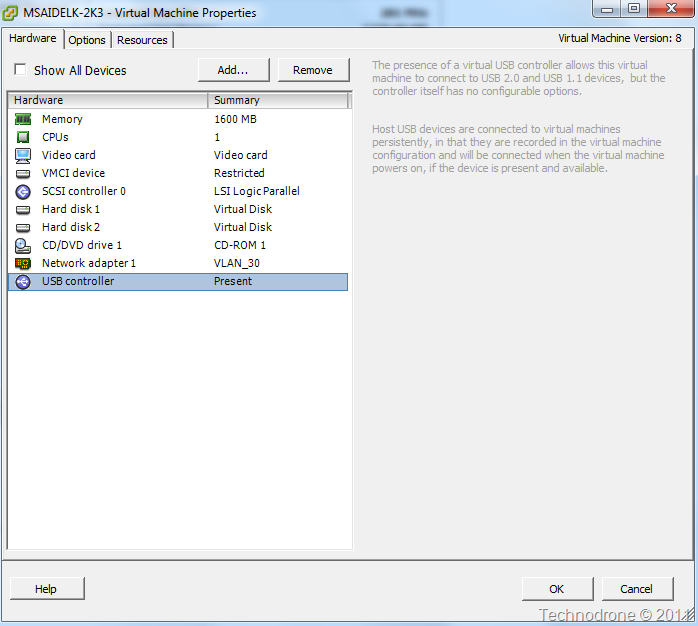 VM Config VM Config