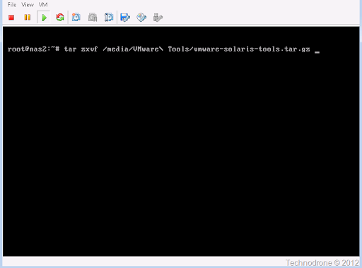 Untar VMware Tools