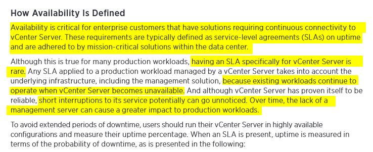 What is vCenter HA?