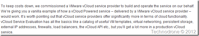 vCloud Service